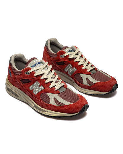 New Balance U991RS2 Karanda Red/Cordovan/Harbor Mist