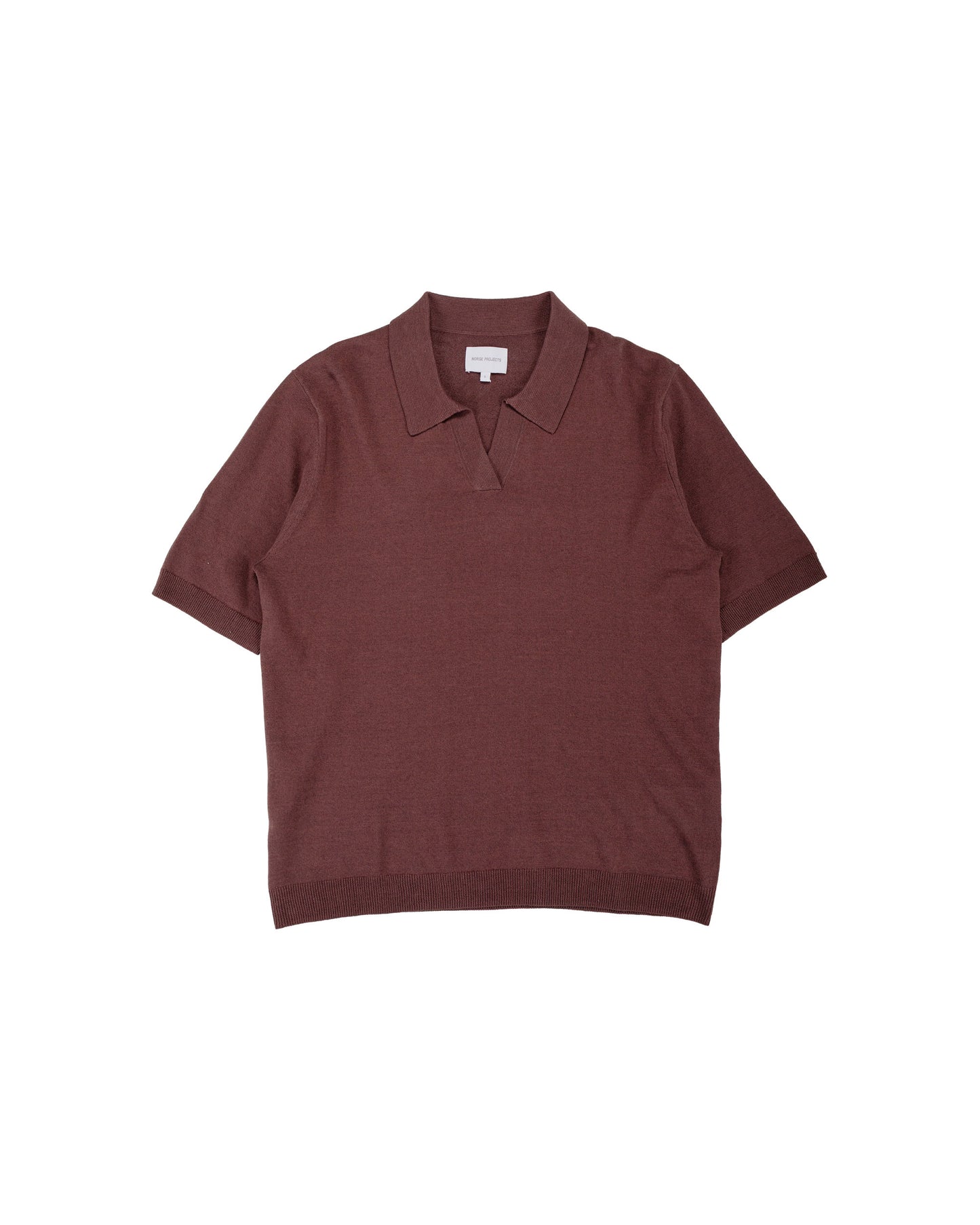 lost & found Norse Projects Norse Projects Anholt Cotton Paper Polo Shale