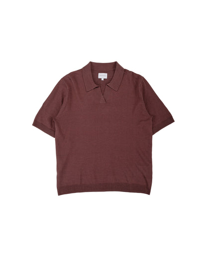 lost & found Norse Projects Norse Projects Anholt Cotton Paper Polo Shale