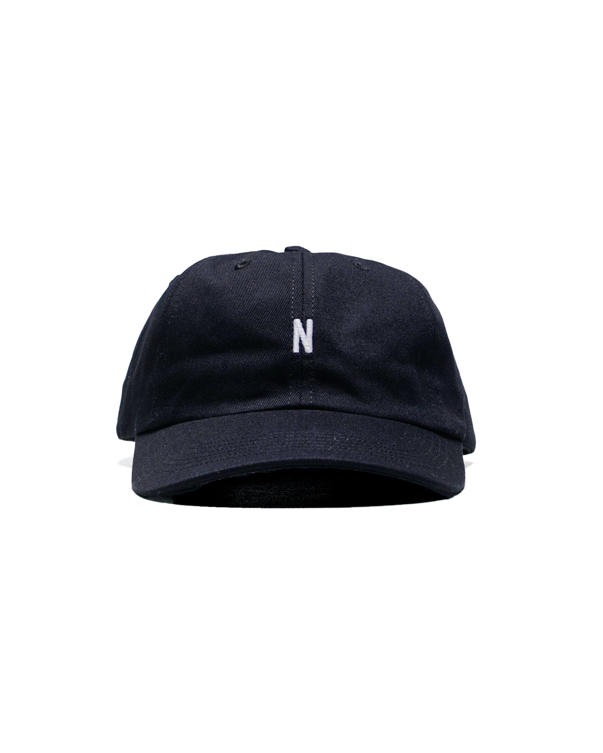 lost & found Norse Projects Norse Projects Twill Sports Cap Dark Navy