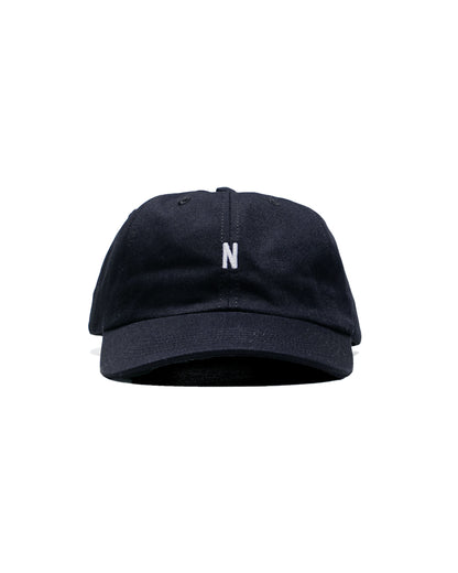 lost & found Norse Projects Norse Projects Twill Sports Cap Dark Navy