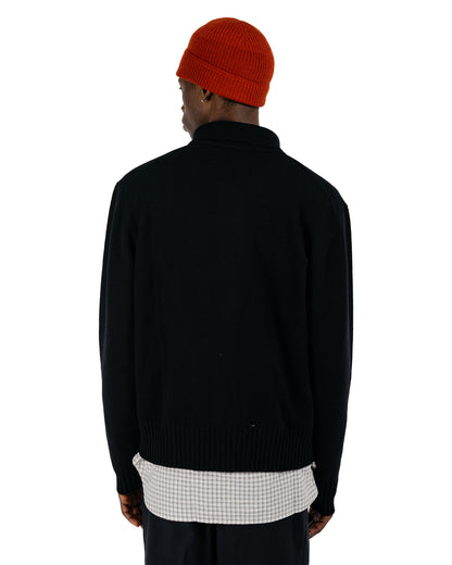 Norse Projects Aldrup Lambswool Cardigan Black