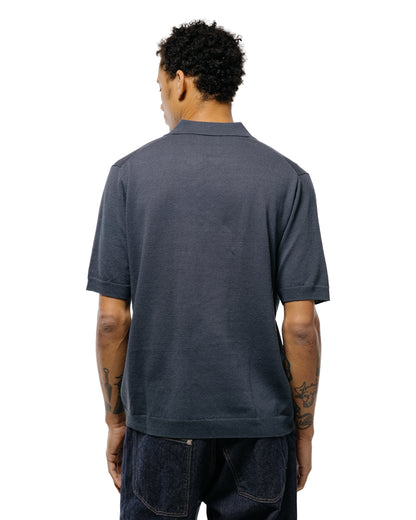 lost & found Norse Projects Norse Projects Anholt Cotton Paper Polo Graphite
