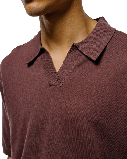 lost & found Norse Projects Norse Projects Anholt Cotton Paper Polo Shale