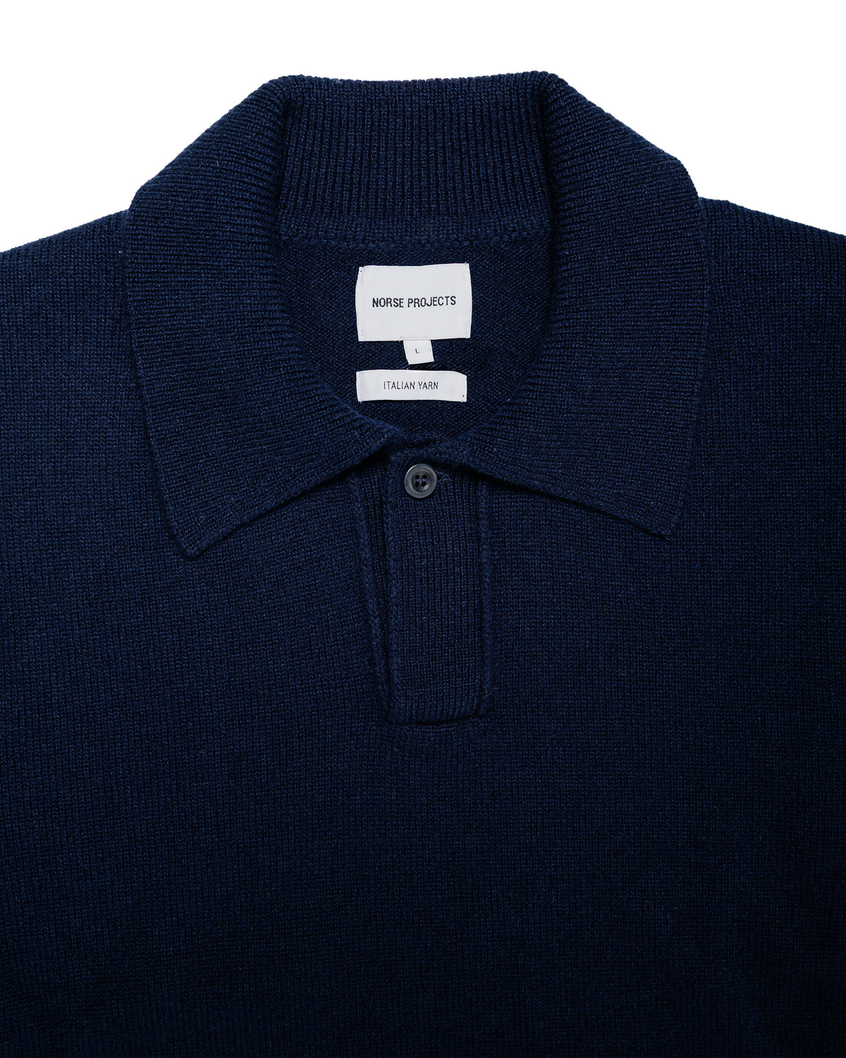 Norse Projects Anholt Lambswool Dark Navy