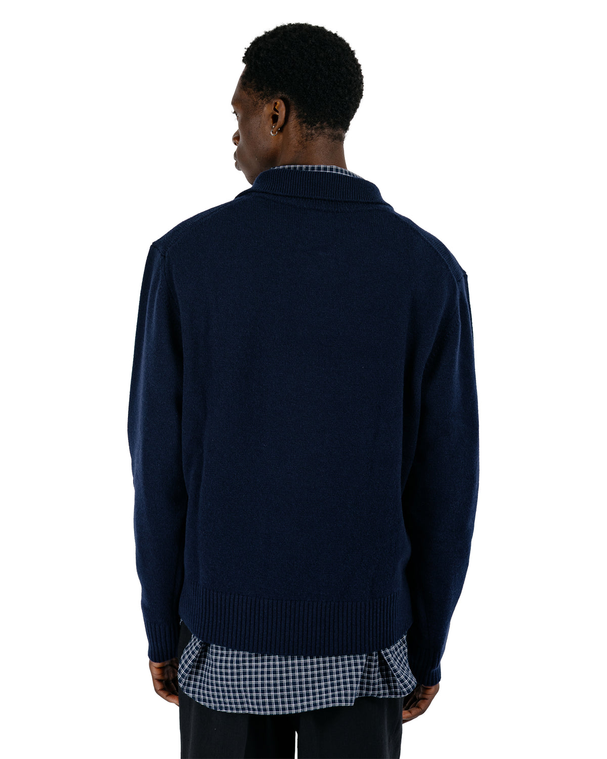 Norse Projects Anholt Lambswool Dark Navy