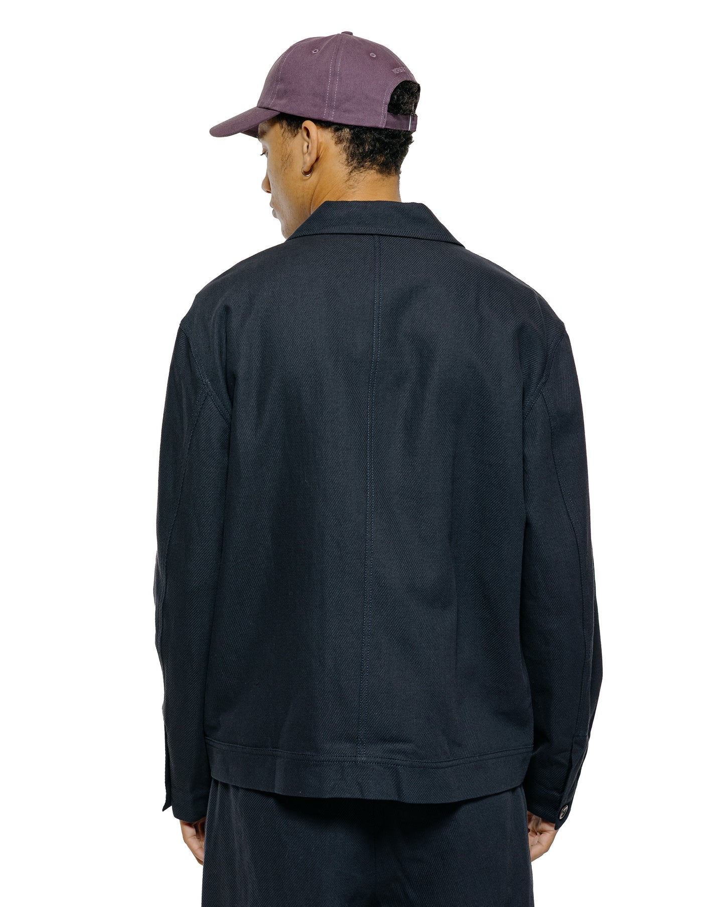 lost & found Norse Projects Norse Projects Arresskov Cotton Linen Twill Overshirt Dark Navy