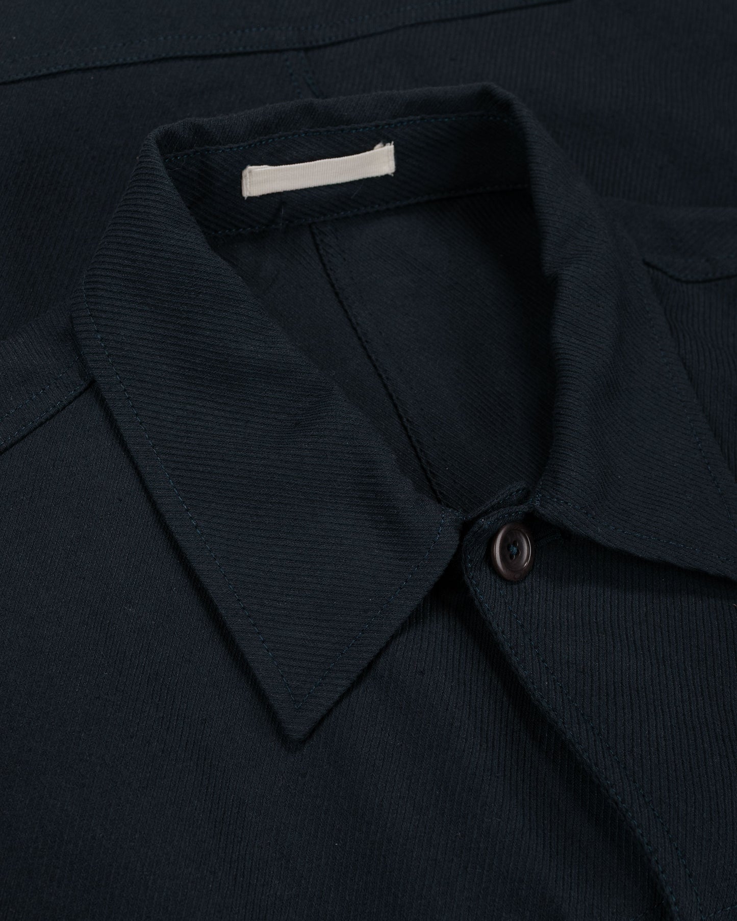 lost & found Norse Projects Norse Projects Arresskov Cotton Linen Twill Overshirt Dark Navy