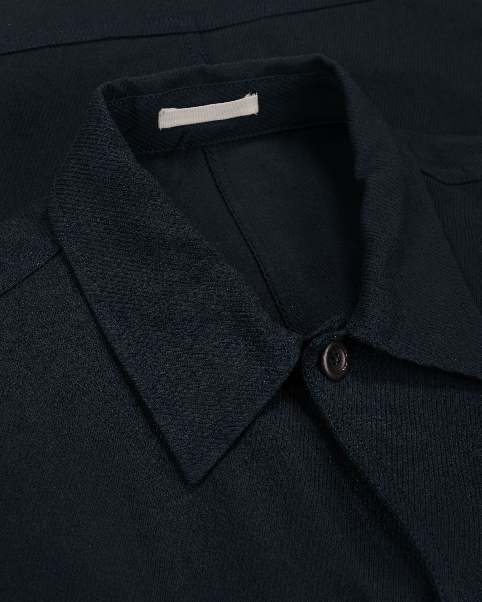 lost & found Norse Projects Norse Projects Arresskov Cotton Linen Twill Overshirt Dark Navy