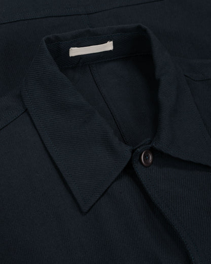 lost & found Norse Projects Norse Projects Arresskov Cotton Linen Twill Overshirt Dark Navy