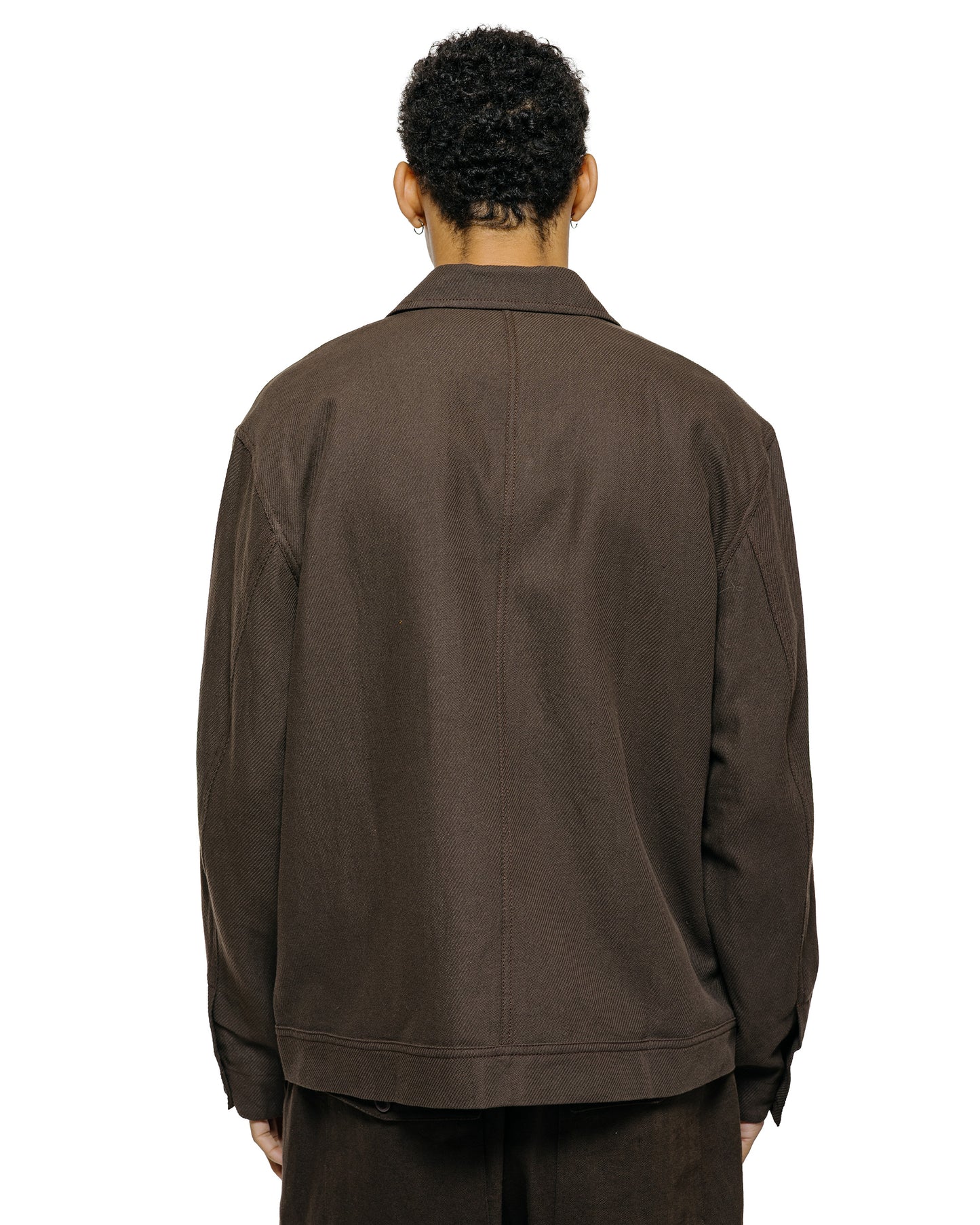 lost & found Norse Projects Norse Projects Arresskov Cotton Linen Twill Overshirt Delicioso Brown