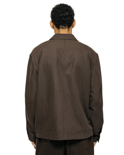 lost & found Norse Projects Norse Projects Arresskov Cotton Linen Twill Overshirt Delicioso Brown