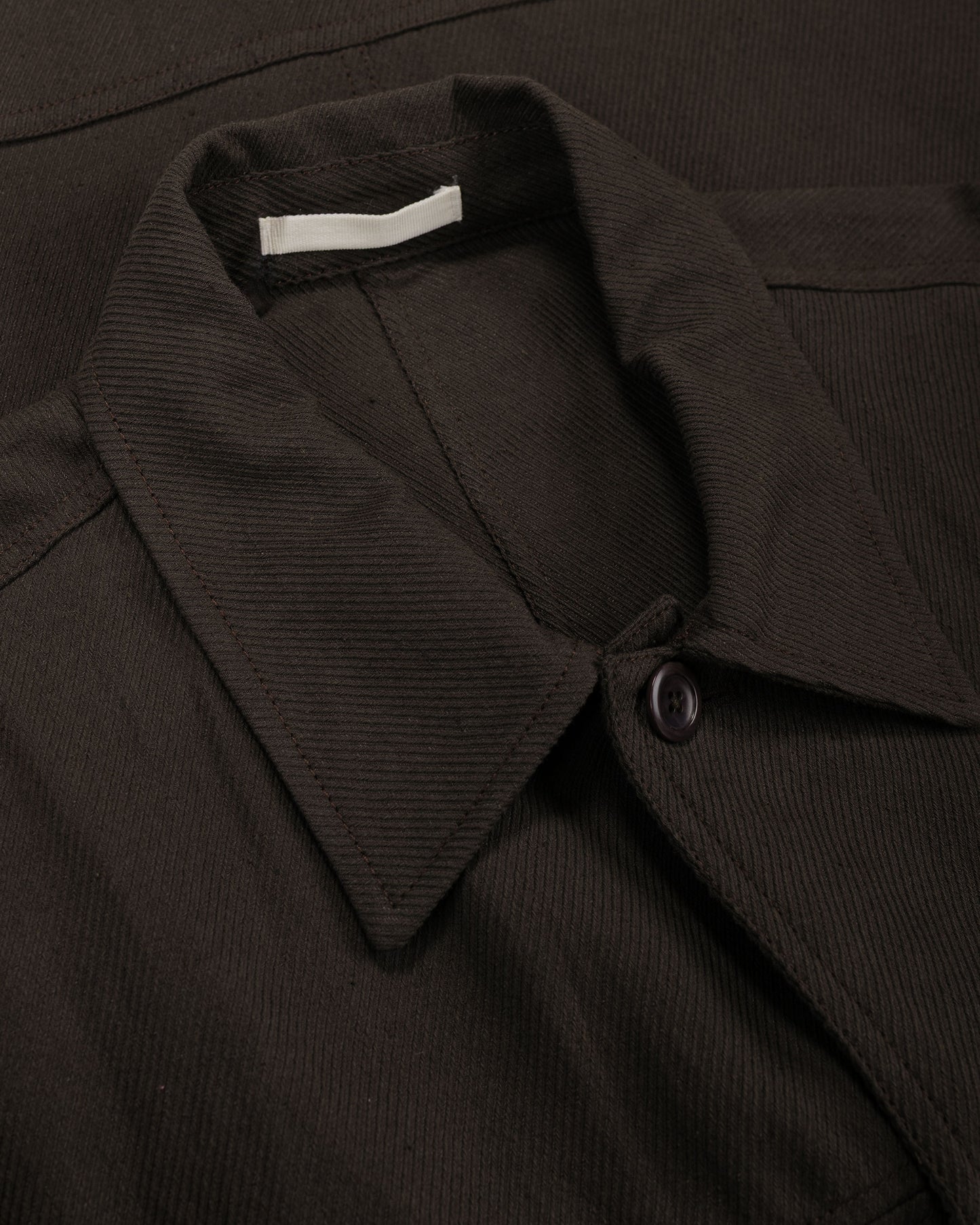 lost & found Norse Projects Norse Projects Arresskov Cotton Linen Twill Overshirt Delicioso Brown