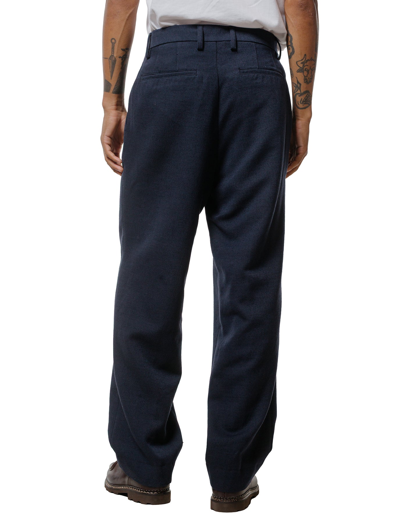 lost & found Norse Projects Norse Projects Benn Relaxed Alpinix Smart Merino Pants Dark Navy