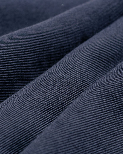 lost & found Norse Projects Norse Projects Benn Relaxed Cavalry Cotton Wool Pleated Trouser Dark Navy