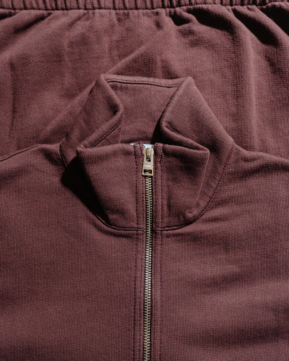 lost & found Norse Projects Norse Projects Bjorn Relaxed Organic Loopback Track Jacket Mahogany