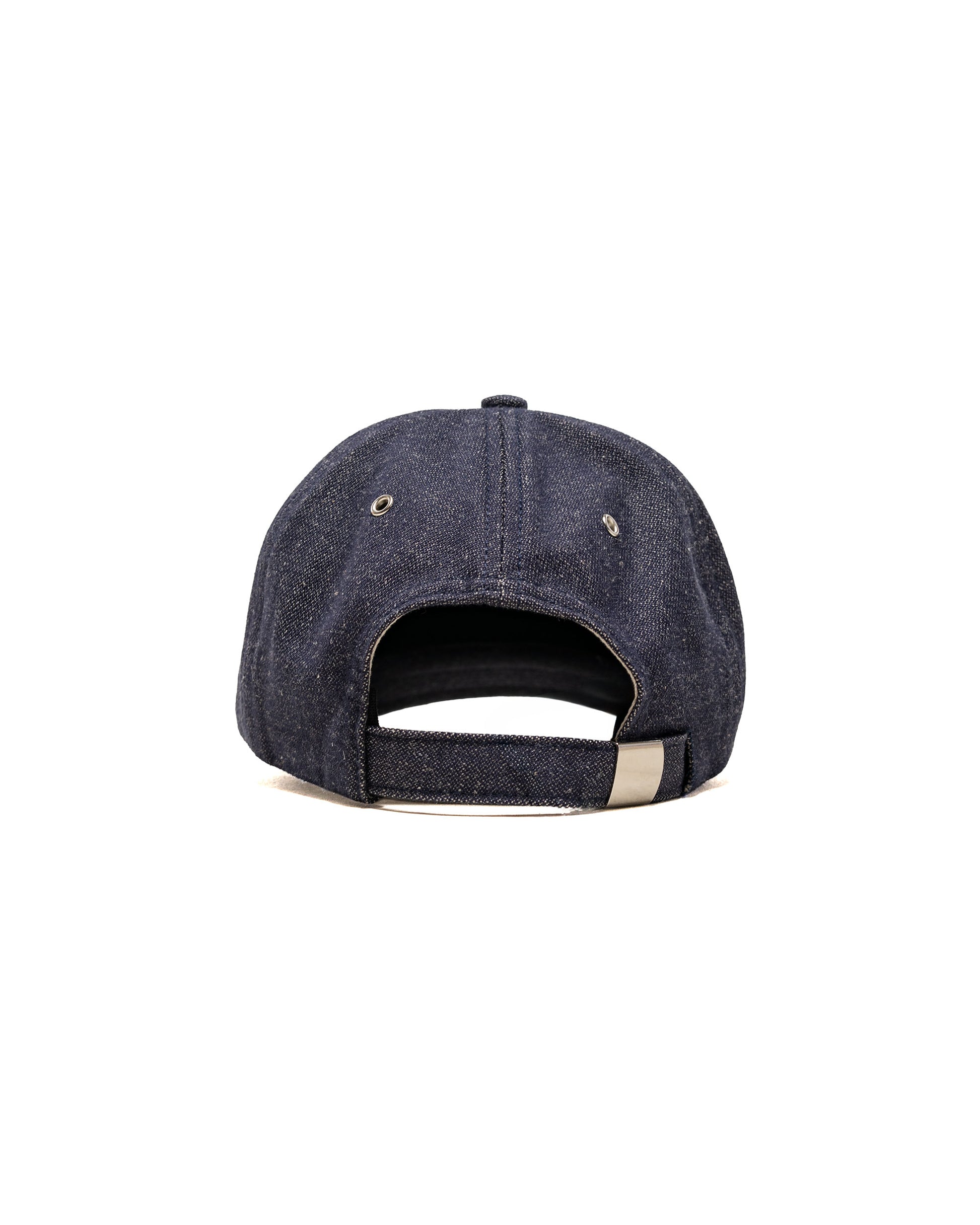 lost & found Norse Projects Norse Projects Broken Twill Cotton Linen Denim 6 Panel Cap Indigo