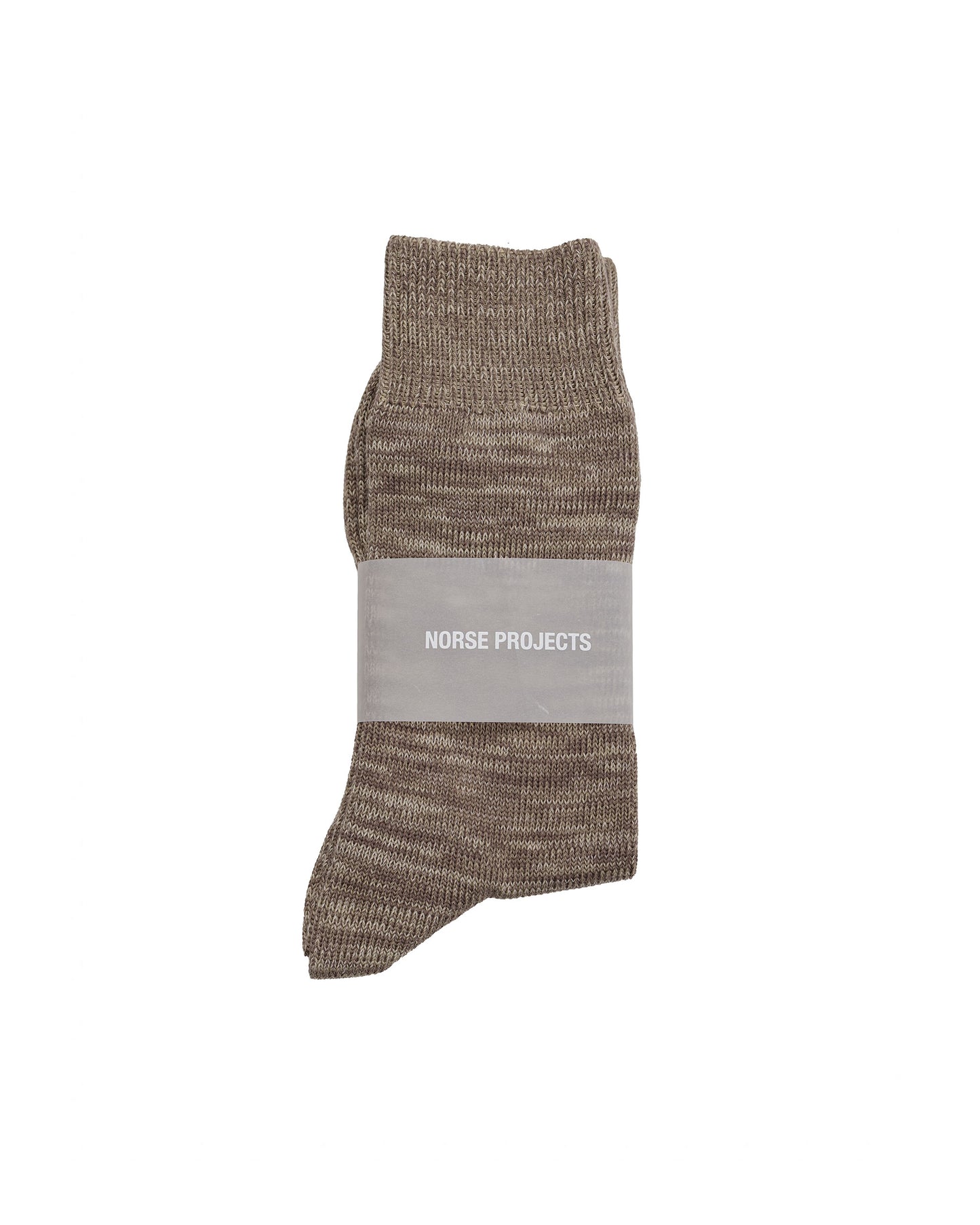 lost & found Norse Projects Norse Projects Bykle Heavy Cotton Twist Sock Vetiver