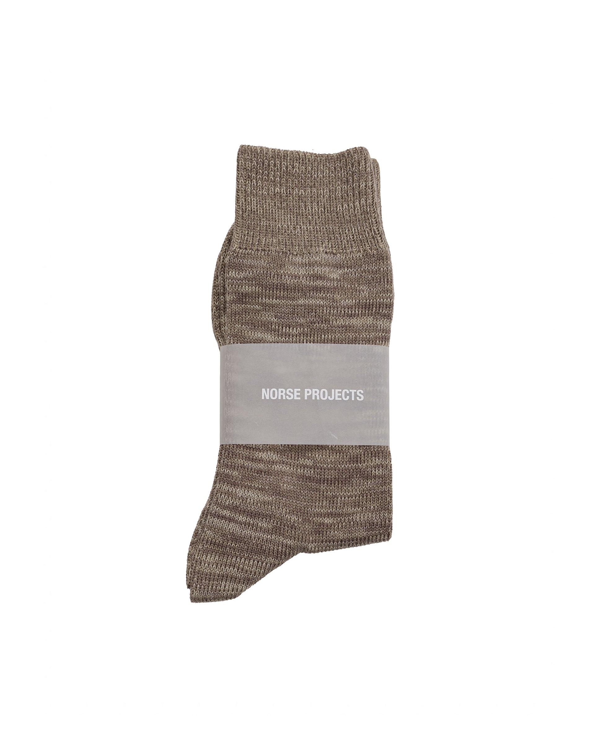 lost & found Norse Projects Norse Projects Bykle Heavy Cotton Twist Sock Vetiver