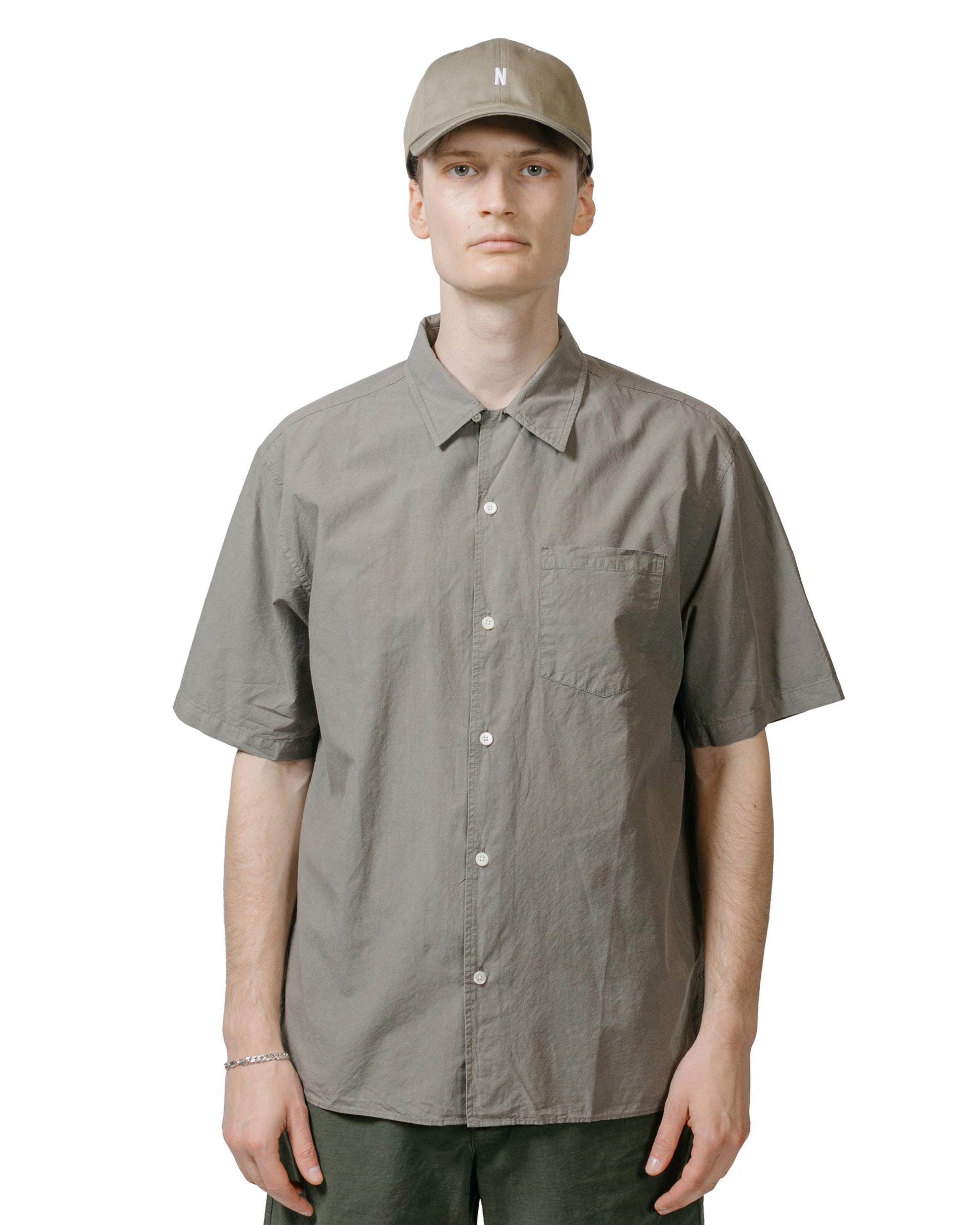lost & found Norse Projects Norse Projects Carsten Cotton Tencel Mid Khaki
