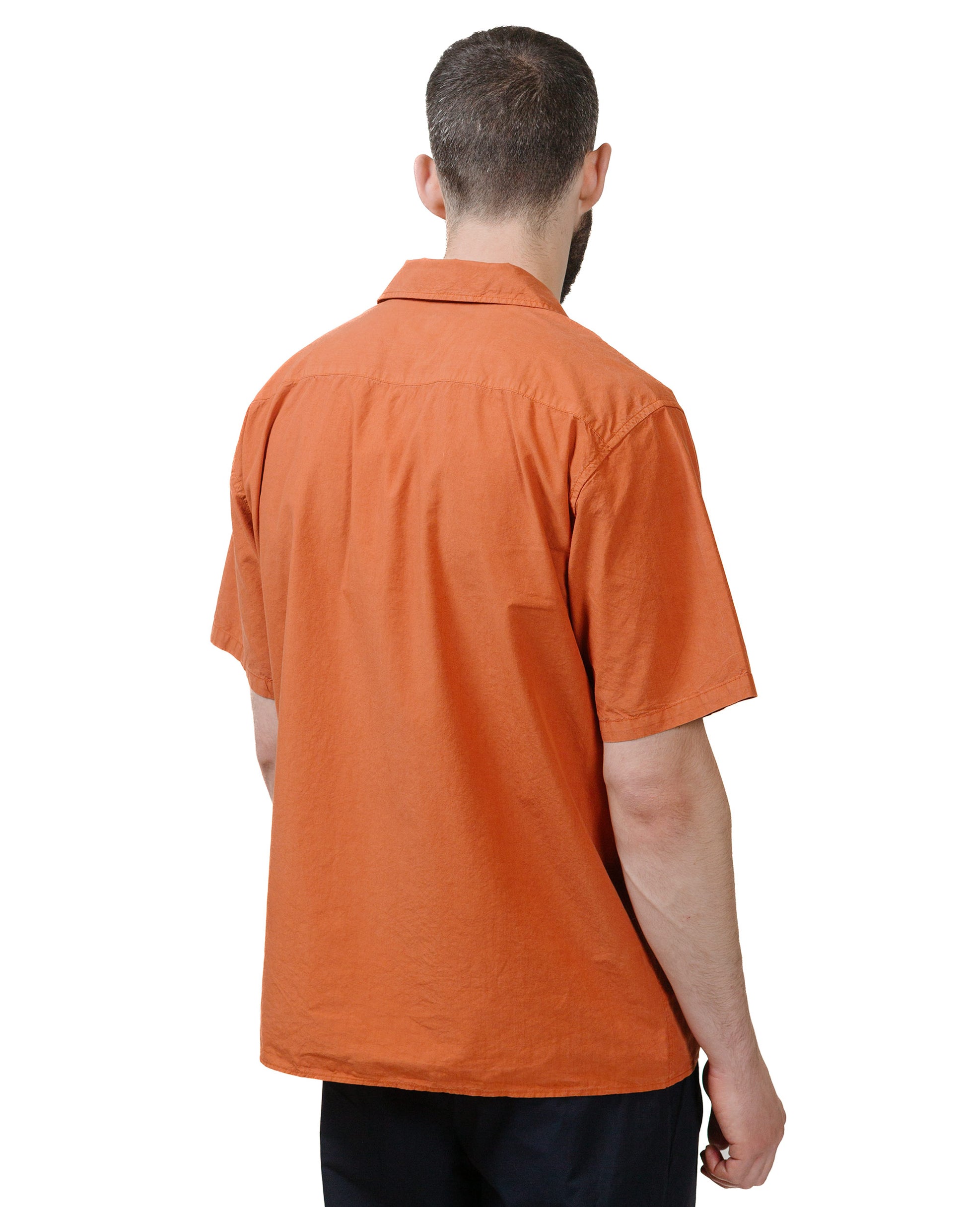 lost & found Norse Projects Norse Projects Carsten Cotton Tencel Red Ochre