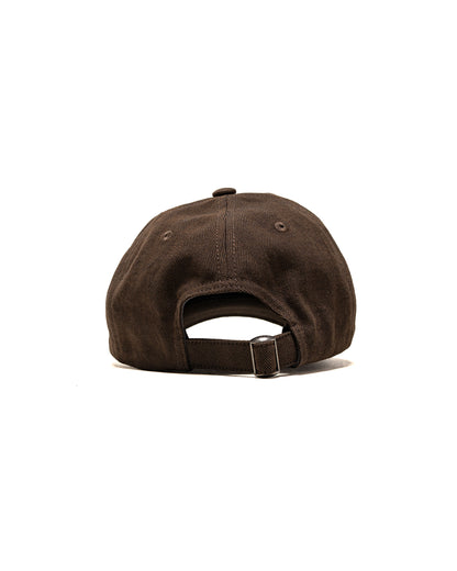 lost & found Norse Projects Norse Projects Cotton Wool Herringbone Twill 6-Panel Cap Delicioso Brown