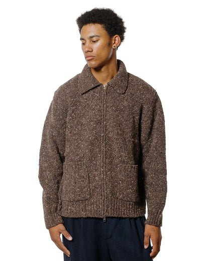 lost & found Norse Projects Norse Projects Erik Donegal Diamond Jacket Seal Brown