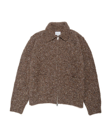lost & found Norse Projects Norse Projects Erik Donegal Diamond Jacket Seal Brown