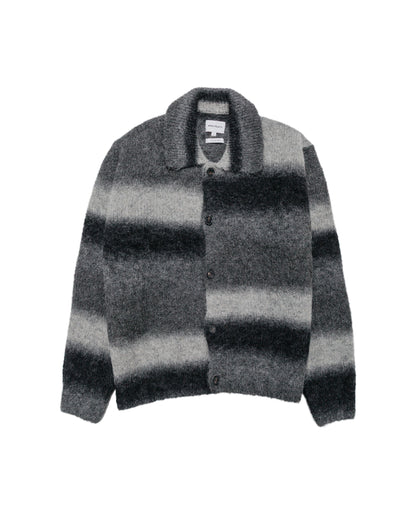 lost & found Norse Projects Norse Projects Erik Gradient Alpaca Wool Jacket Charcoal Melange