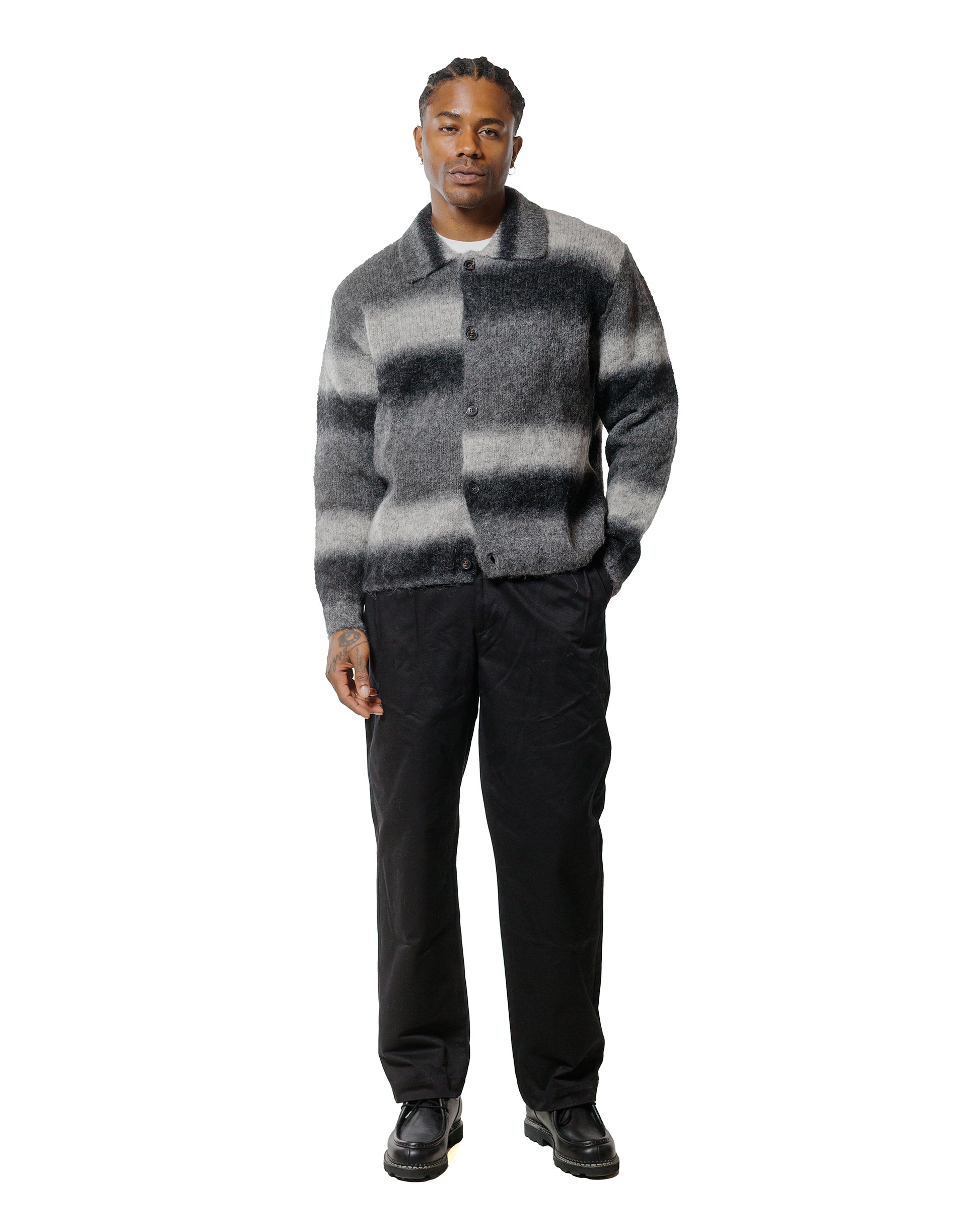 lost & found Norse Projects Norse Projects Erik Gradient Alpaca Wool Jacket Charcoal Melange