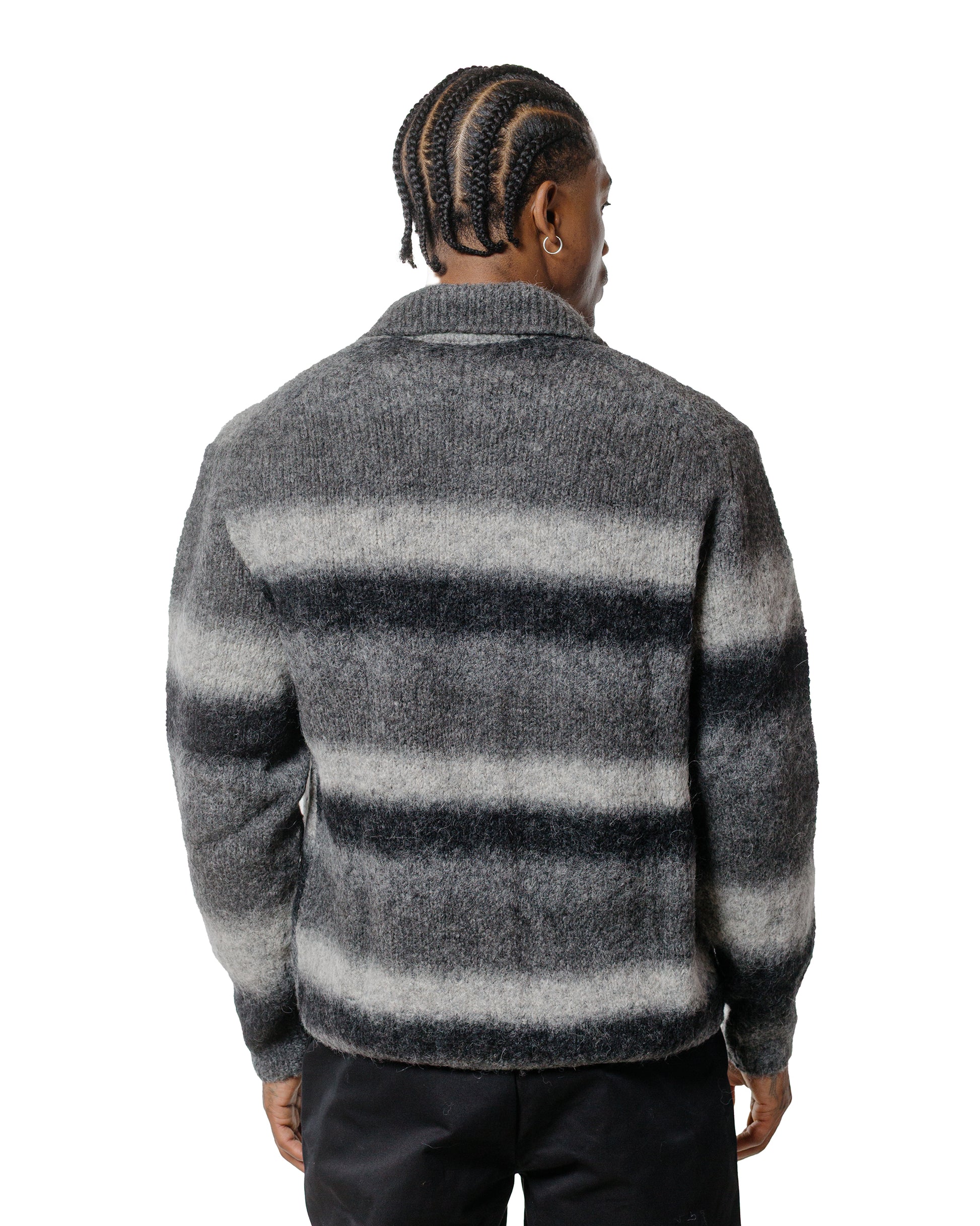 lost & found Norse Projects Norse Projects Erik Gradient Alpaca Wool Jacket Charcoal Melange