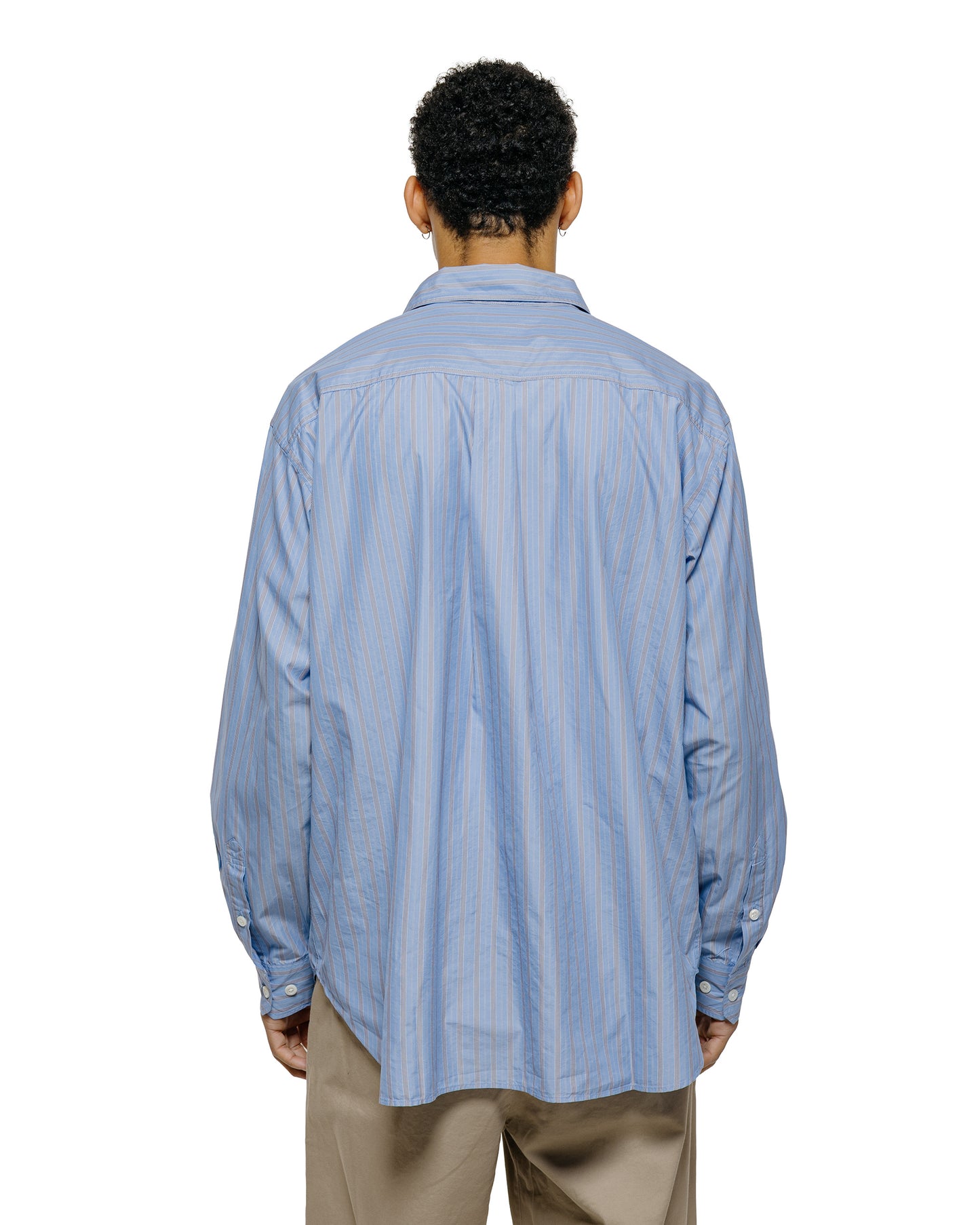 lost & found Norse Projects Norse Projects Espevik Fine Oversize Shirt Bel Air Blue