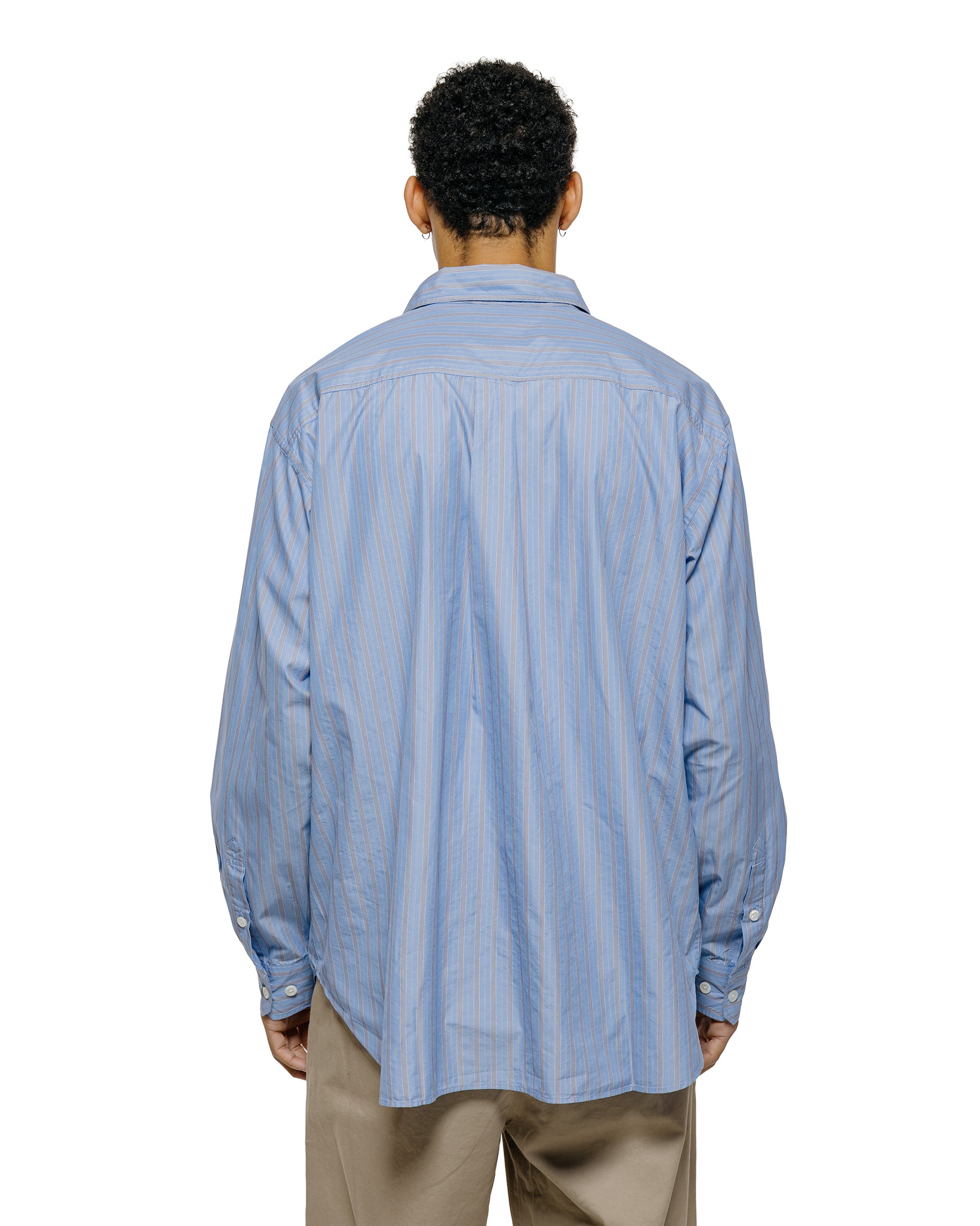 lost & found Norse Projects Norse Projects Espevik Fine Oversize Shirt Bel Air Blue
