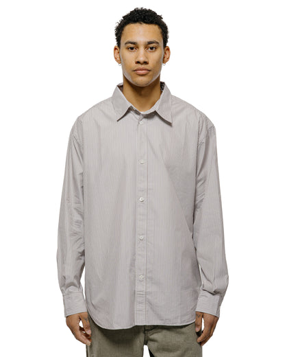 lost & found Norse Projects Norse Projects Espevik Fine Oversize Shirt Walnut