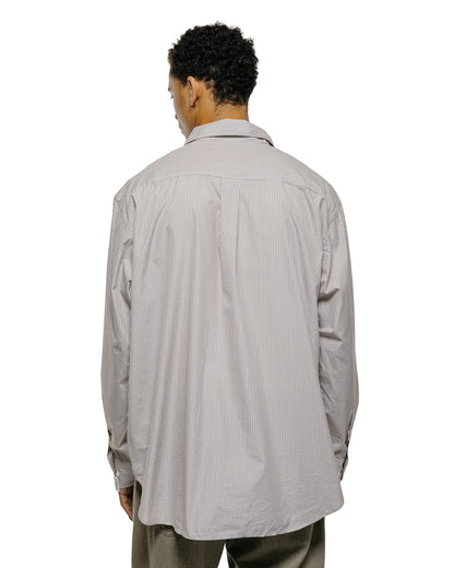 lost & found Norse Projects Norse Projects Espevik Fine Oversize Shirt Walnut