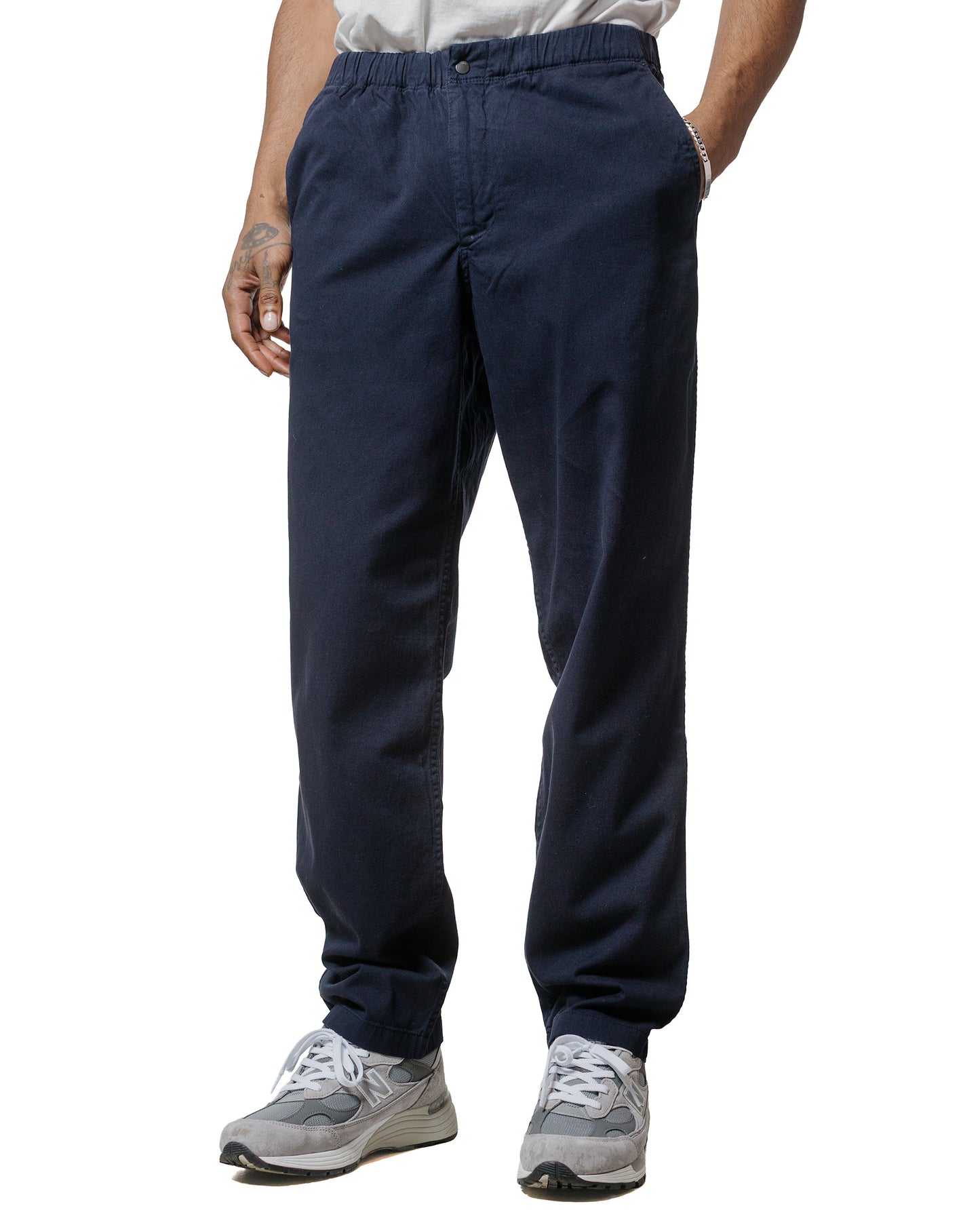 lost & found Norse Projects Norse Projects Ezra Light Stretch Dark Navy