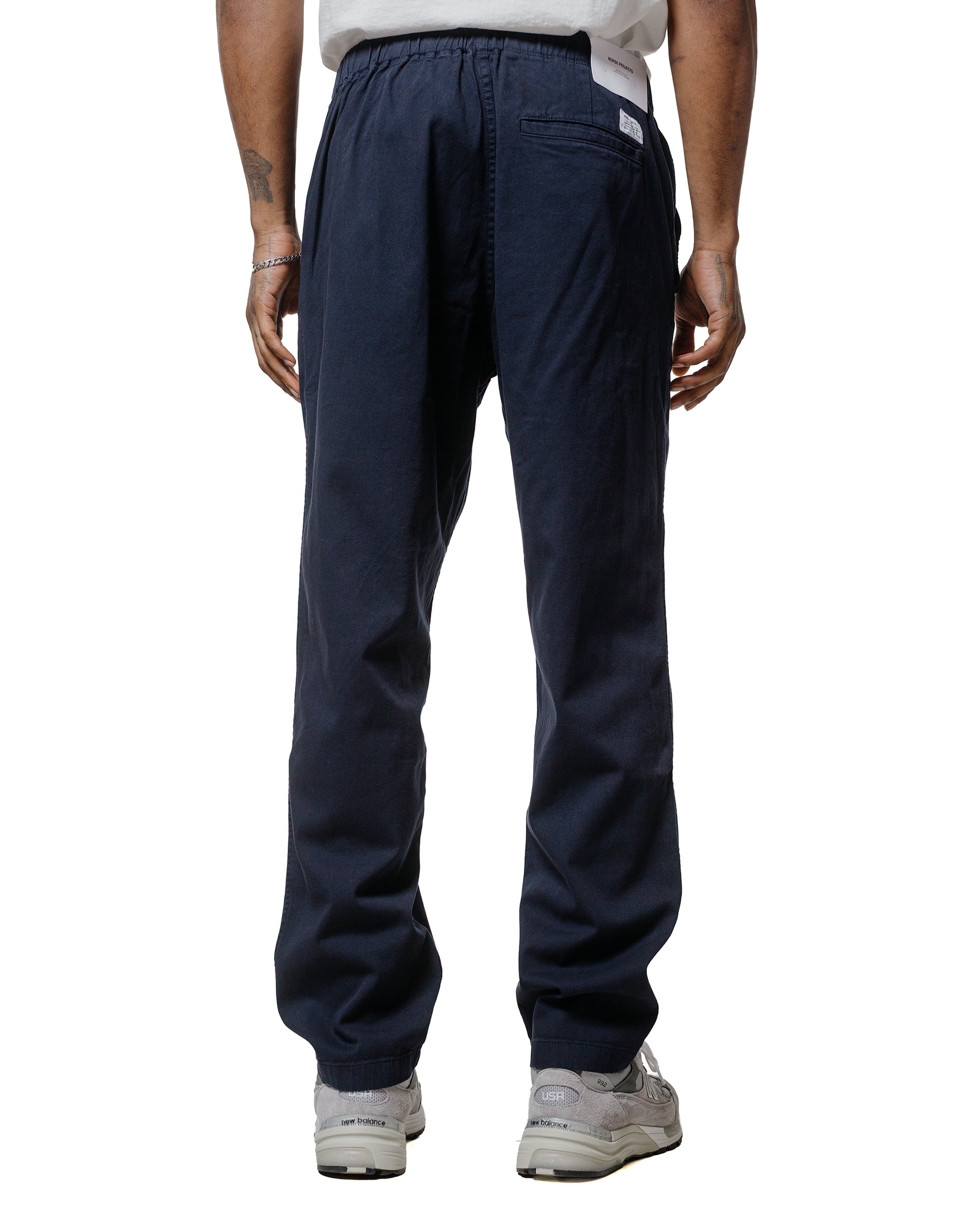 lost & found Norse Projects Norse Projects Ezra Light Stretch Dark Navy