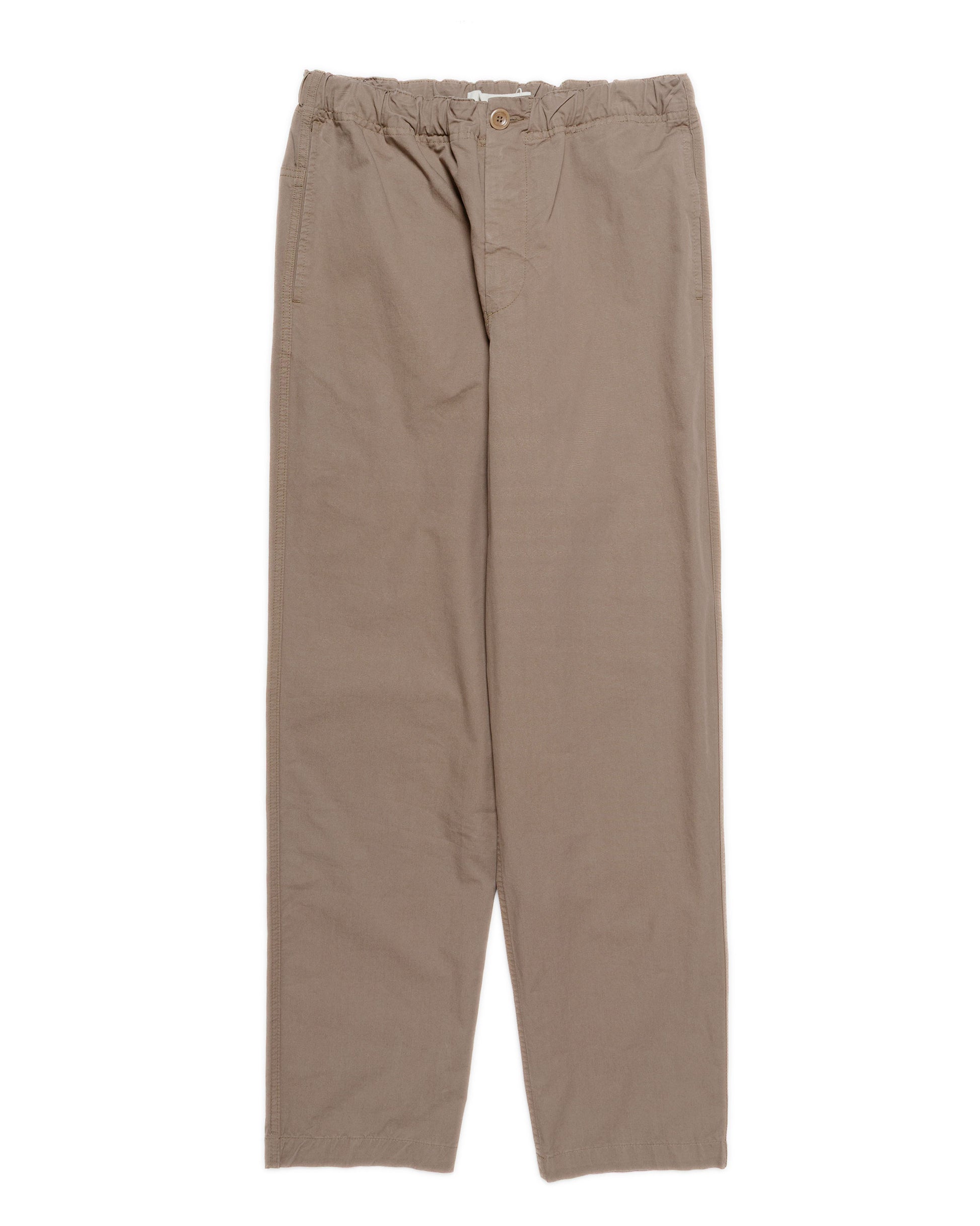 lost & found Norse Projects Norse Projects Ezra Regular Mineral Dyed Fine Twill Trousers Walnut