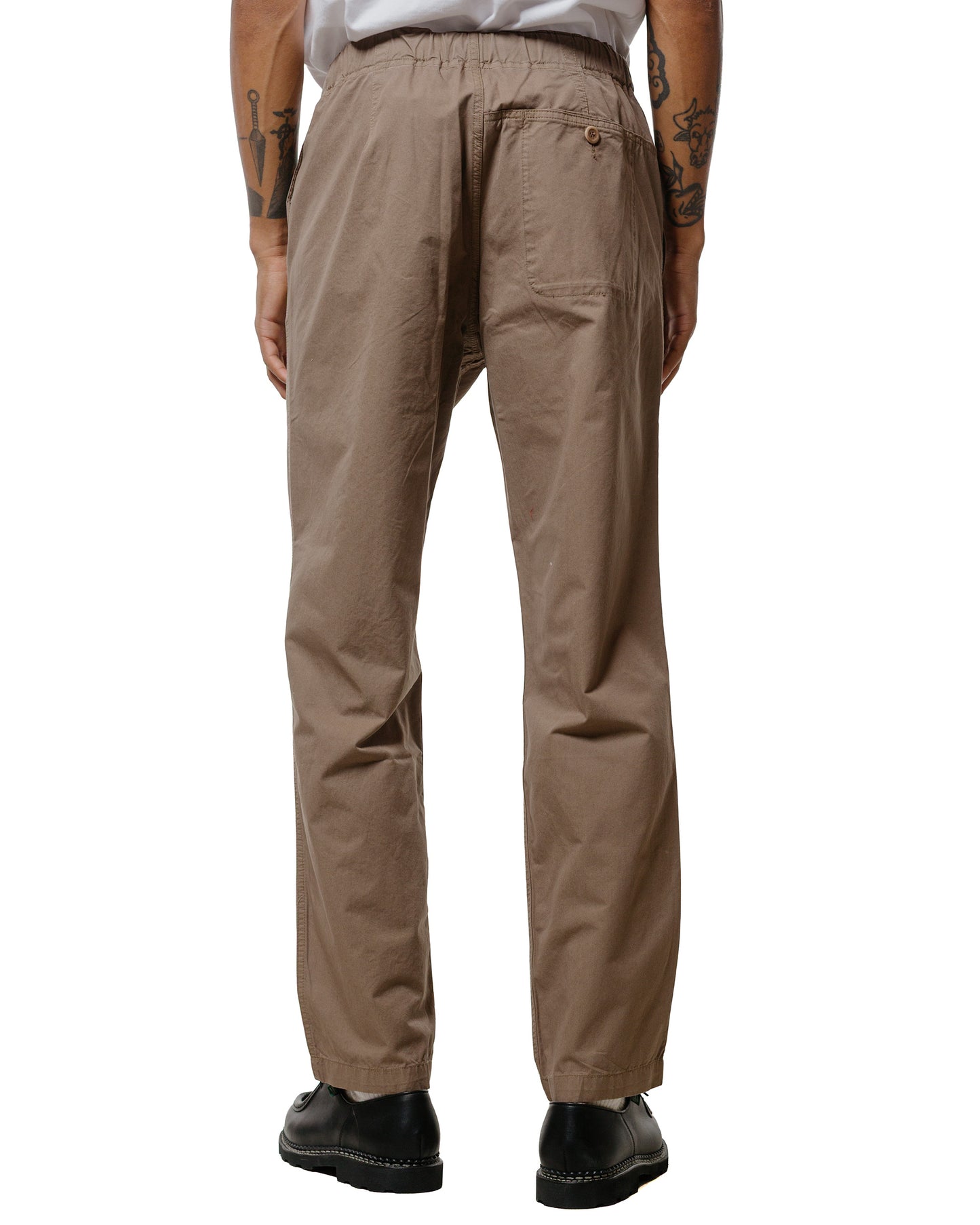 lost & found Norse Projects Norse Projects Ezra Regular Mineral Dyed Fine Twill Trousers Walnut