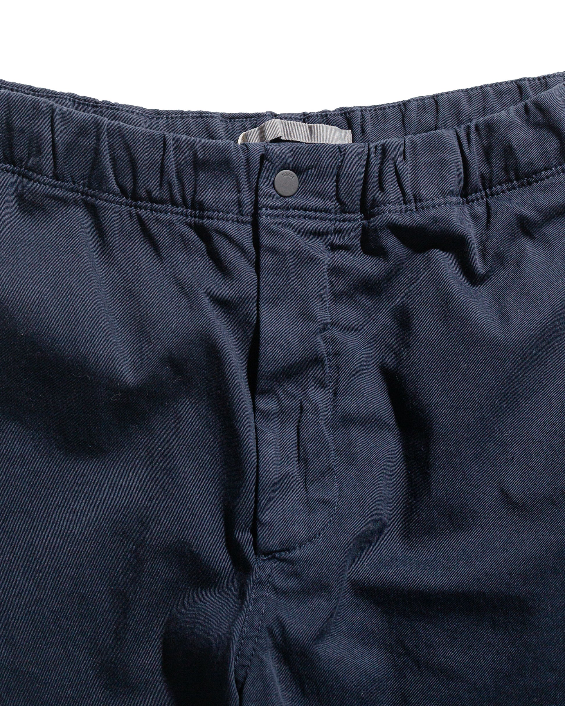 lost & found Norse Projects Norse Projects Ezra Stretch Twill Shorts Dark Navy
