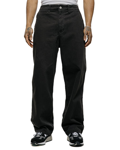 lost & found Norse Projects Norse Projects Hengifoss High Waist Heavy Twill Trouser Black