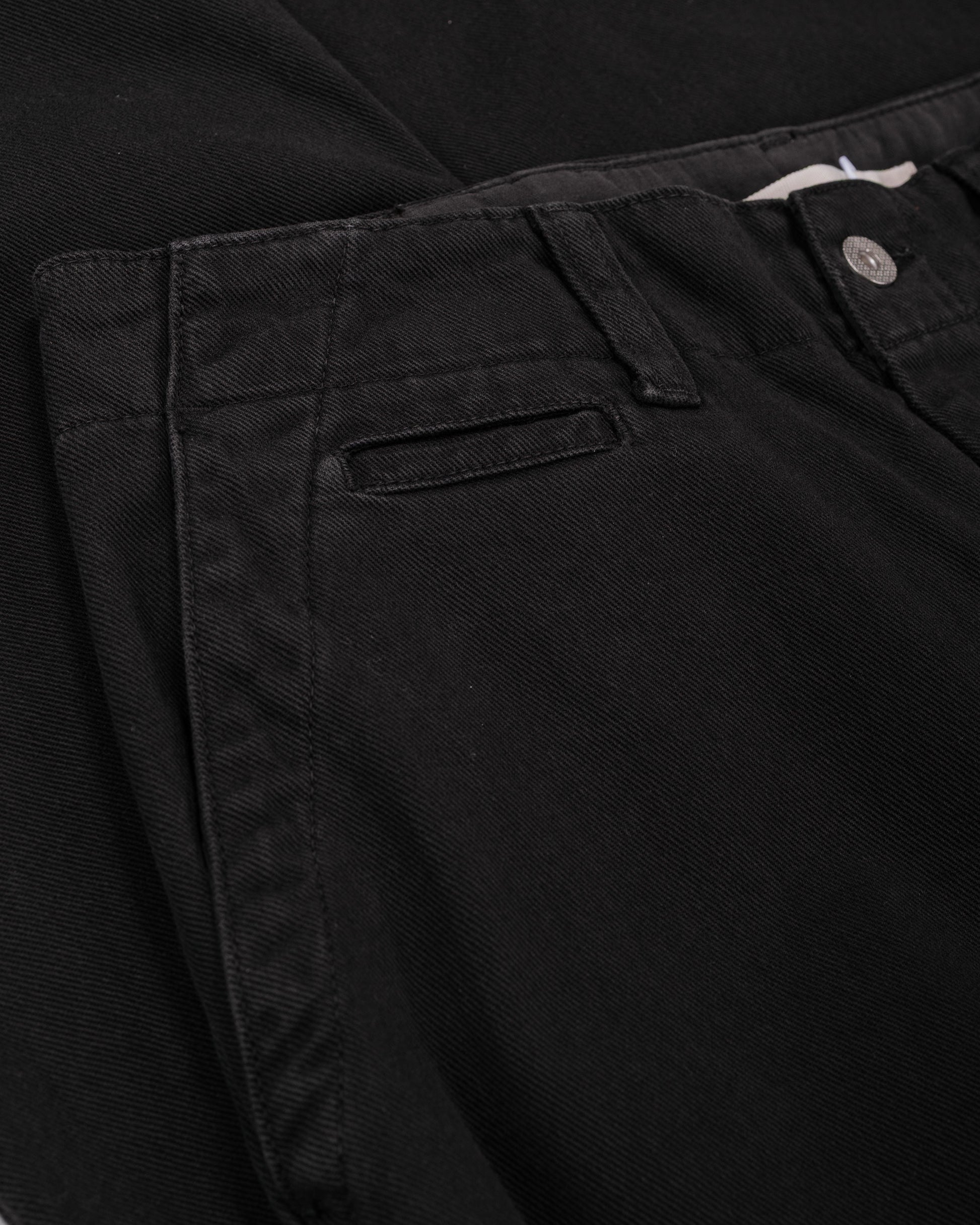 lost & found Norse Projects Norse Projects Hengifoss High Waist Heavy Twill Trouser Black
