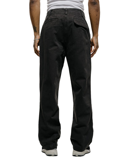 lost & found Norse Projects Norse Projects Hengifoss High Waist Heavy Twill Trouser Black