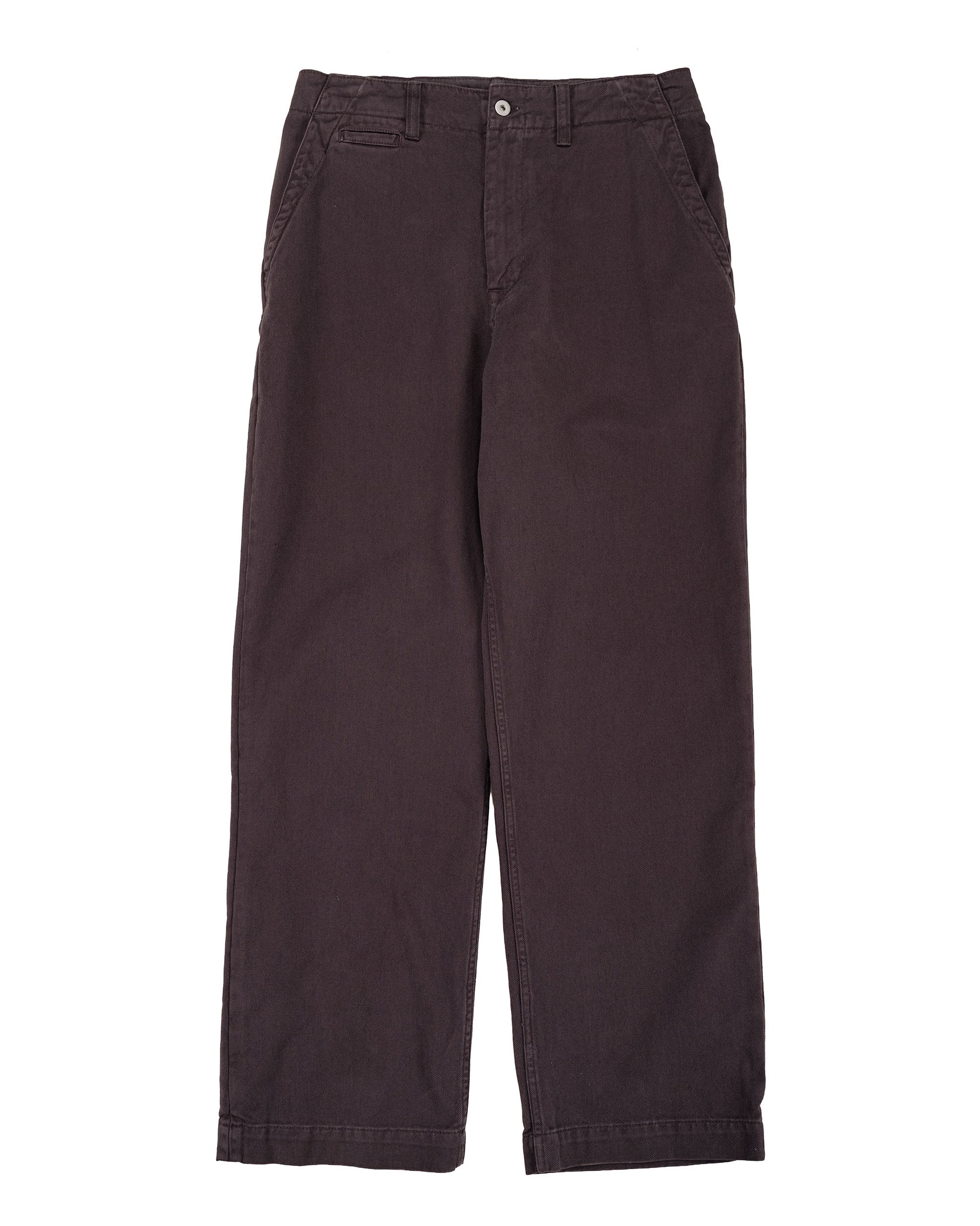 lost & found Norse Projects Norse Projects Hengifoss High Waist Heavy Twill Trouser Shale