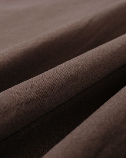 lost & found Norse Projects Norse Projects Julius Mineral Dyed Overshirt Shirt Espresso