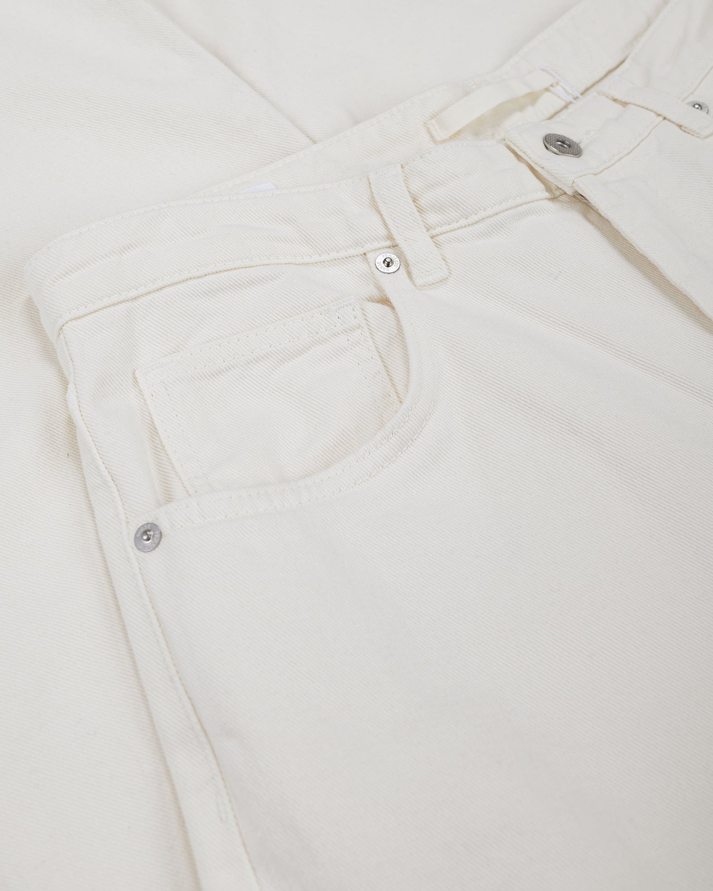 lost & found Norse Projects Norse Projects Korshavn Relaxed 5 Pocket Heavy Twill Natural Ecru