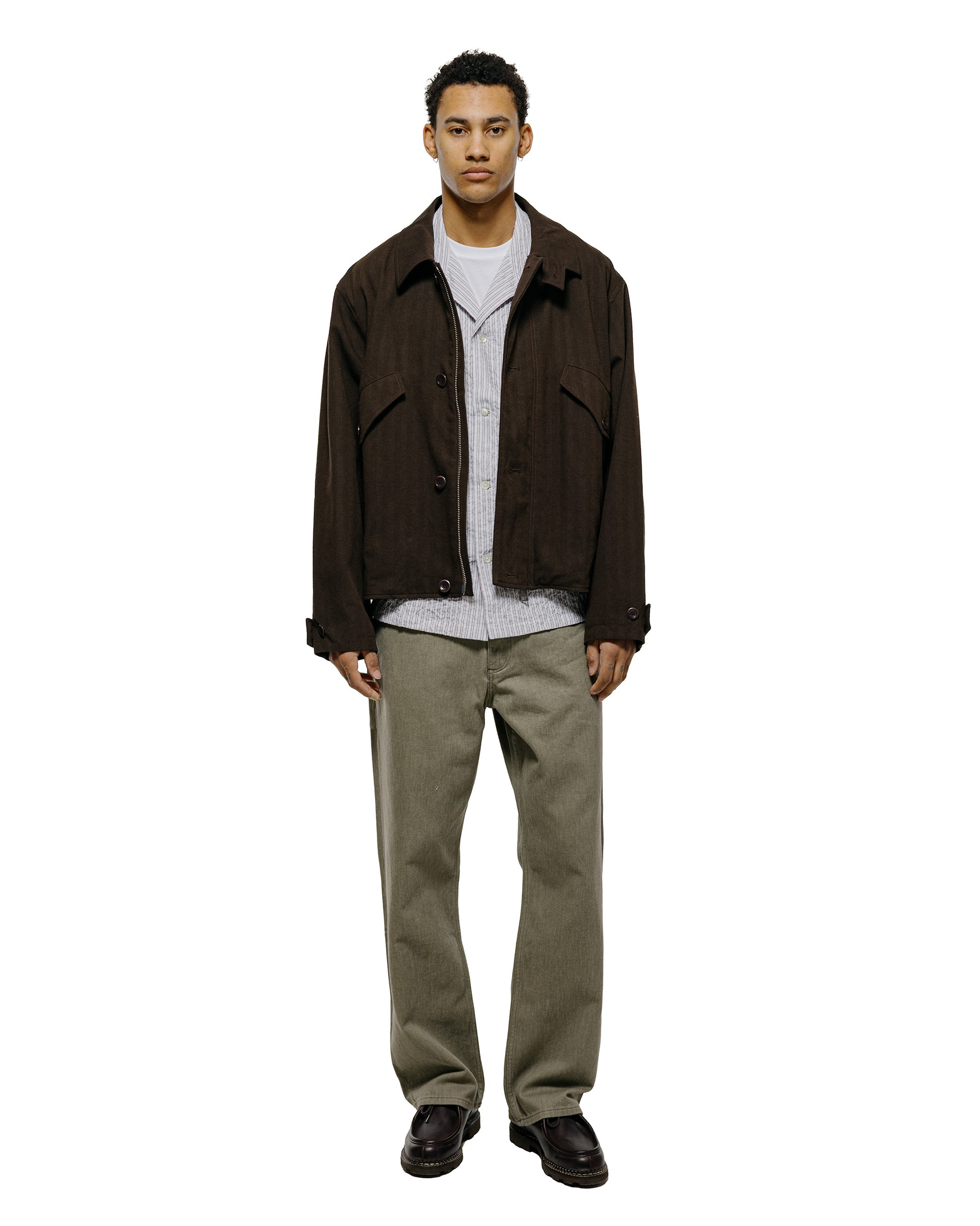 lost & found Norse Projects Norse Projects Korshavn Relaxed 5 Pocket Resist Dyed Twill Vetiver