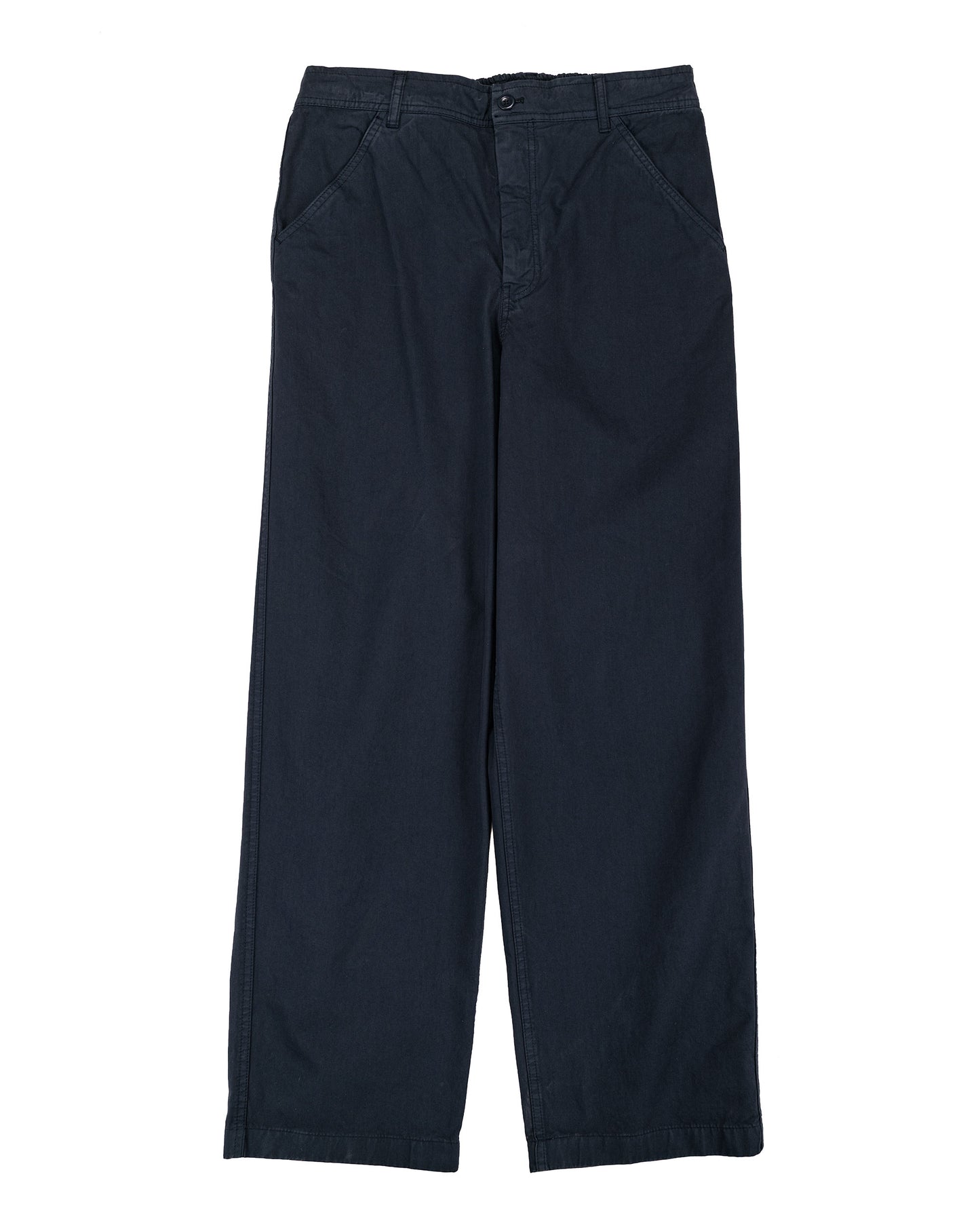 lost & found Norse Projects Norse Projects Kvitfjell Relaxed Cotton Twill Pant Dark Navy