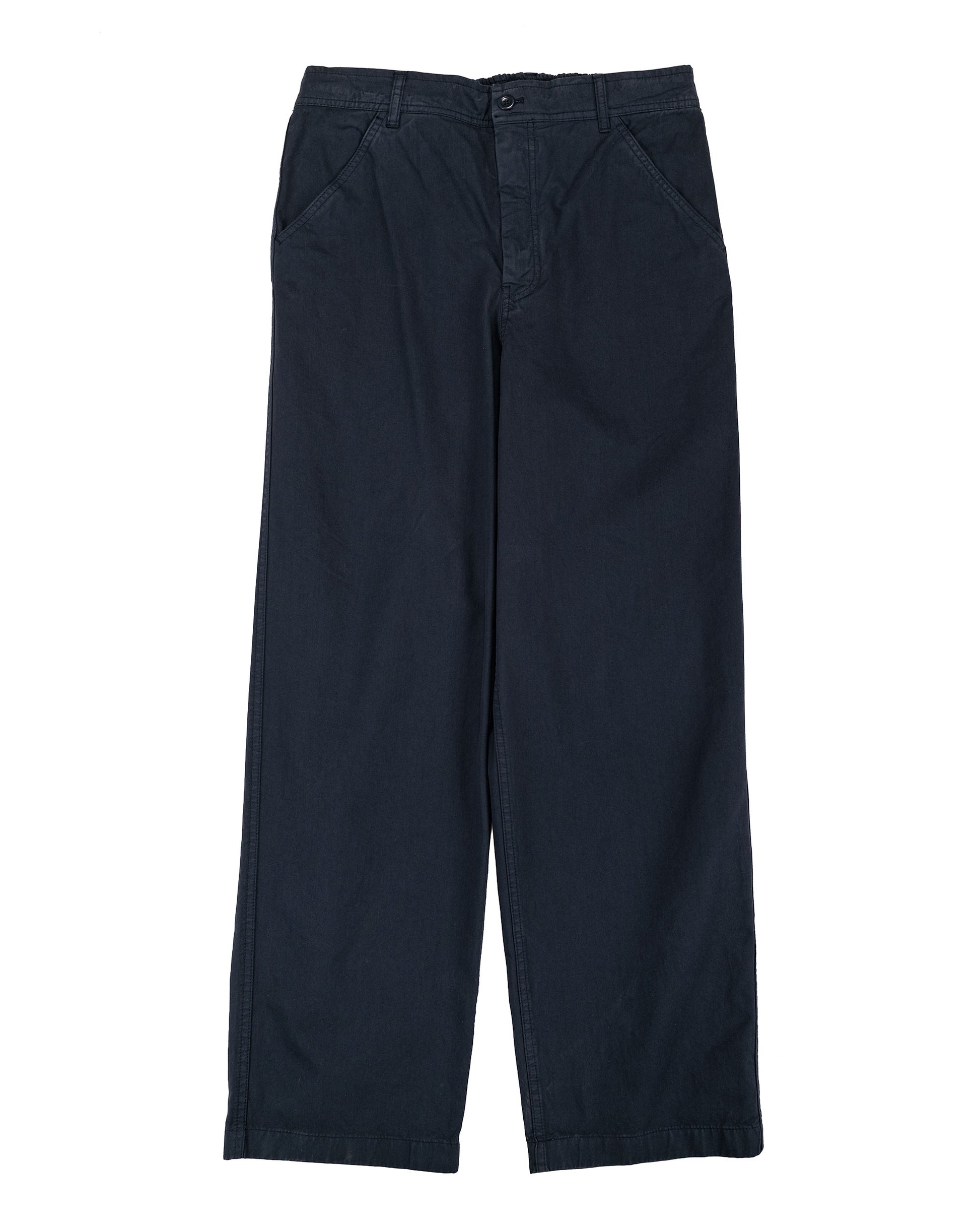 lost & found Norse Projects Norse Projects Kvitfjell Relaxed Cotton Twill Pant Dark Navy