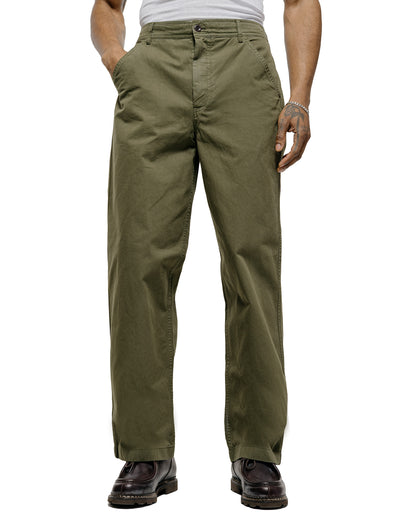 lost & found Norse Projects Norse Projects Kvitfjell Relaxed Cotton Twill Pant Olive Night